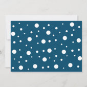 Simple Moderne Faire-Part de Date de Mariage à Mot (Dos)