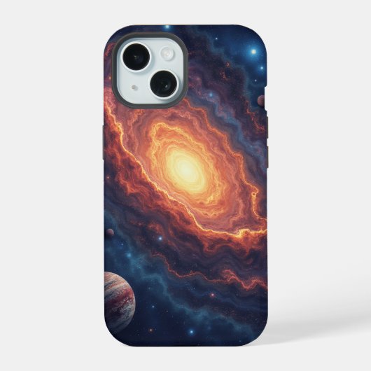 Simple Moderne : Galaxie Espace Roche Cool (Verso)