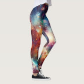 Simple moderne : Galaxy Space Rock Cool Leggings (Droite)