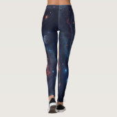 Simple moderne : Galaxy Space Rock Cool Leggings (Dos)