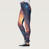 Simple moderne : Galaxy Space Rock Cool Leggings (Gauche)