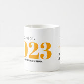 Simple moderne GRAD 20__ Graduation Café Mug (Centre)