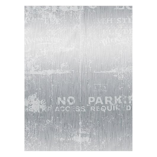 Simple moderne gris pas de nappes de parking (Devant)
