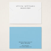 Simple Moderne Ketting Bracelet Display Kaart (Voorkant /achterkant)