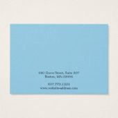 Simple Moderne Ketting Bracelet Display Kaart (Achterkant)