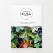 Simple moderne logo d'entreprise Tripli Brochure p (Page de couverture)