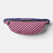 Simple moderne Midnight Blue Light Coral Grandes (Poser)