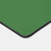 Simple Moderne Monogramme Vert Bordure Bicolore  (Coin)
