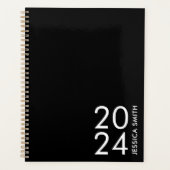 Simple moderne noir personnalisé (Devant)