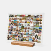 Simple Moderne Personnalisé 108 Photo Collage (Angle)