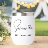 Simple moderne personnalisée Meilleure maman jamai