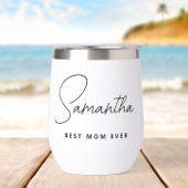 Simple moderne personnalisée Meilleure maman jamai