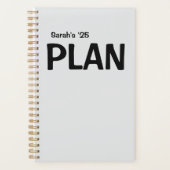 Simple, moderne, planificateur (Devant)