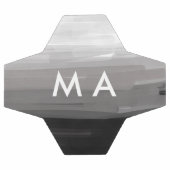 Simple monogramme ajouter votre nom lettre man min (Plat)