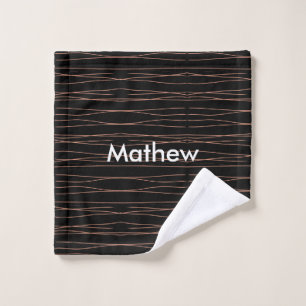 Simple monogramme ajouter votre nom lettre man min