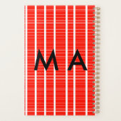 Simple monogramme ajouter votre nom lettre man min (Dos)