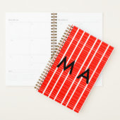 Simple monogramme ajouter votre nom lettre man min (Devant avec enveloppe)