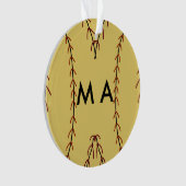 Simple monogramme ajouter votre nom lettre man min (devant)