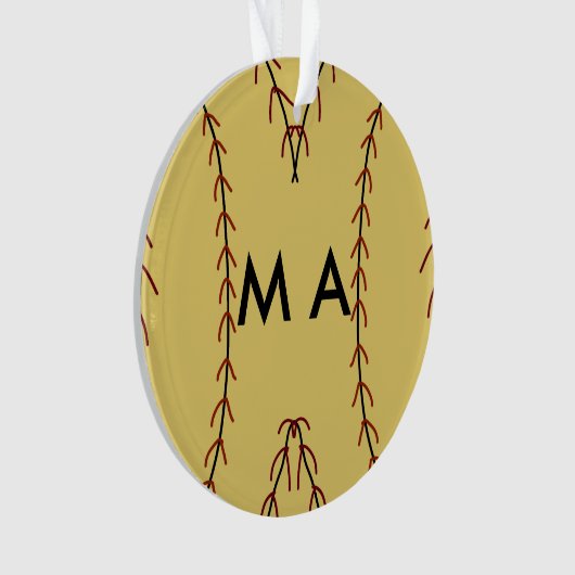 Simple monogramme ajouter votre nom lettre man min (devant)