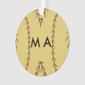 Simple monogramme ajouter votre nom lettre man min (devant)