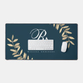 Simple Monogramme bleu (Clavier et souris)