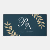 Simple Monogramme bleu (Recto)