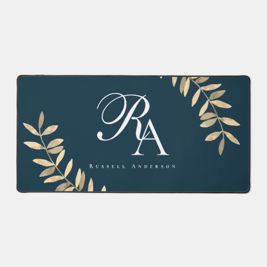 Simple Monogramme bleu (Recto)