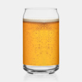 Simple Monogramme de bière dorée Soirée de Noël (Verso)