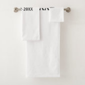 simple monogramme minimal mrs M nom date année Thr (En situation)