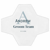 simple monogramme personnalisé groomsmen (Plat)