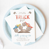 Simple Monster Truck Invitation Anniversaire | Mod