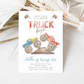 Simple Monster Truck Invitation Anniversaire | Mod