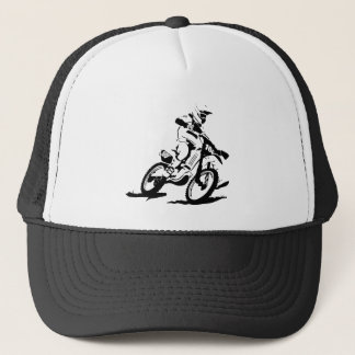 Simple Motorcross Bike en Rider Trucker Pet