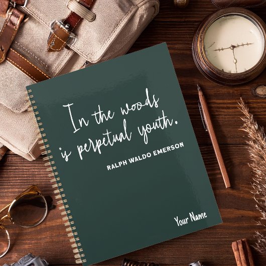 Simple Nature 2025 Green Planner avec Flower