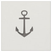 Simple Nautical Anchor Pattern Stof (Close Up)