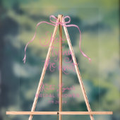 Simple Nœud Rose pour Mariage Célébration de Fianç (Neutre)