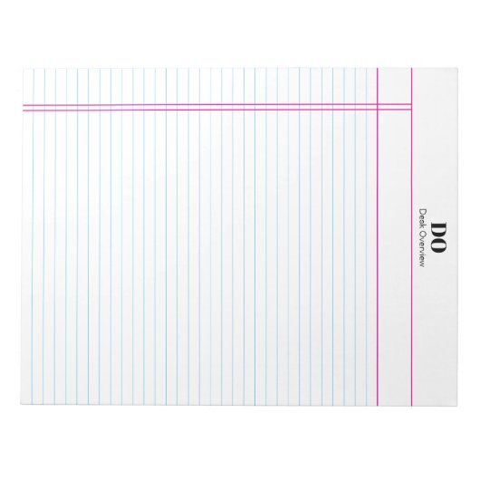 Simple Nom Monogramme Margin College Bloc-notes co (Devant)