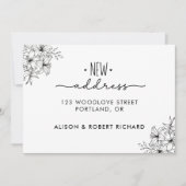 Simple : nous avons déplacé un nouveau Faire-part  (Devant)