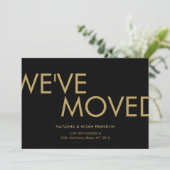 Simple : nous avons déplacé un nouveau Faire-part  (Debout devant)