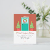 Simple nouvelle maison pour les vacances Carte pos (Debout devant)