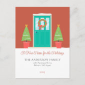 Simple nouvelle maison pour les vacances Carte pos (Devant)