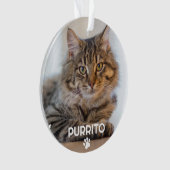 Simple One Photo Nom de l'animal de compagnie Empr (devant)