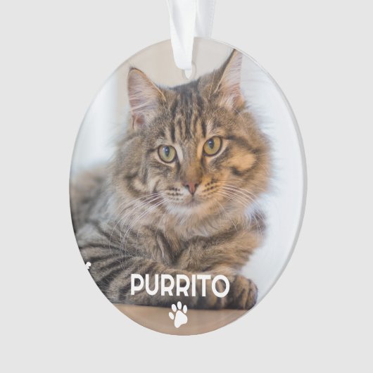 Simple One Photo Nom de l'animal de compagnie Empr (devant)