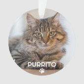 Simple One Photo Nom de l'animal de compagnie Empr (devant)