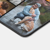 Simple Onze Famille Photo Collage de bureau Mat (Coin)