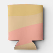 Simple Organic Sherbet Pastel Custom Vrijgezellenf Blikjeskoeler (Achterkant)