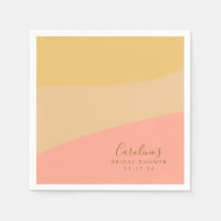 Simple Organic Sherbet Pastel Custom Vrijgezellenf