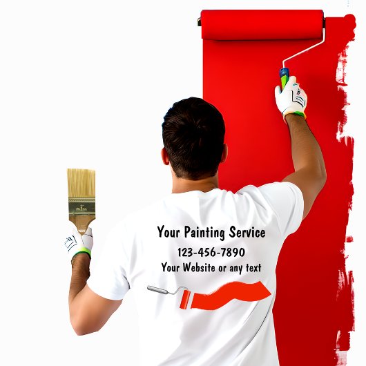 SImple Painter-werkshirts T-shirt