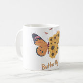 Simple Papillon Nigeria Nature Café Mug (Devant gauche)