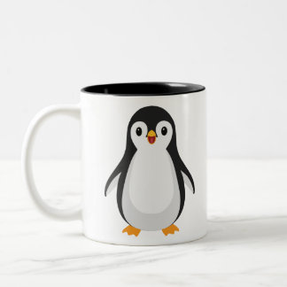 Simple Penguin Tweekleurige Koffiemok